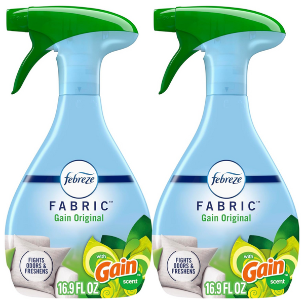 2-Pack Febreze Odor-Fighting Fabric Refresher With Gain (16.9 fl Oz)