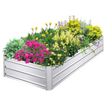 SnugNiture Large Metal Planter Box Steel Kit