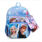 Frozen Girl's 5 Piece Backpack Set