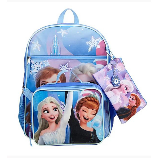 Frozen Girl's 5 Piece Backpack Set