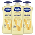 3-Pack Vaseline Intensive Care Nourishing Moisture Body Lotion (20.3oz)