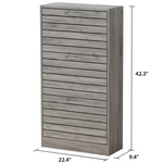 Loon Peak 10-12 Pair Shoe Storage Cabinet