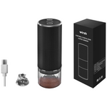 Wirsh Portable Battery Operated Conical Burr Coffee Grinder
