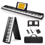 Donner DP-10 Bluetooth Foldable Digital Piano Keyboard With Pedal 88 Key