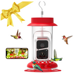 The Original Hummingbird Feeder Camera With 3-Feeding Ports