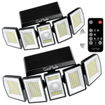 GeoMade Bright Solar Lights Outdoor Waterproof Dusk To Dawn