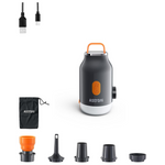 3000Mah Battery Portable Mini Air Mattress Pump With 5 Nozzles