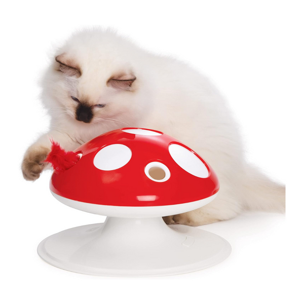 Catit Senses 2.0 Mushroom Toy With Two Play Modes For Cats