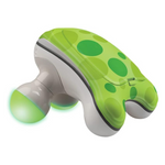 Vibrating Electric Massager With Comfort Grip And LED Light