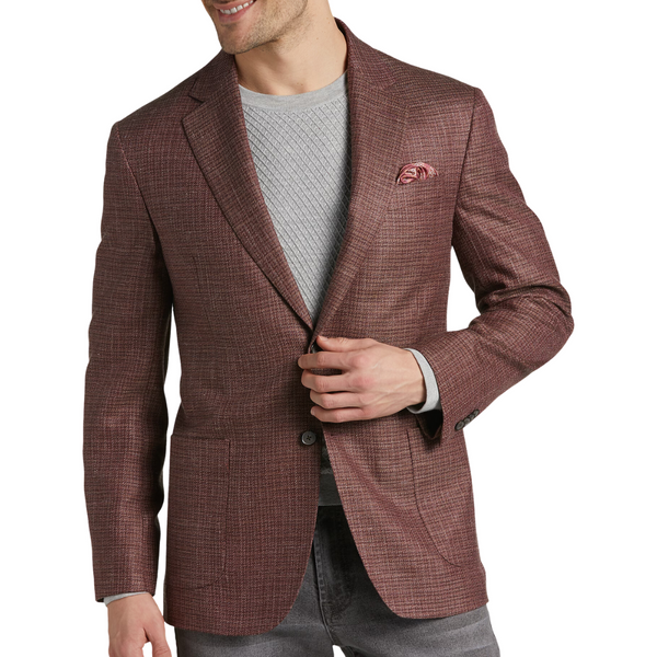 Joseph Abboud Men's Modern Fit Textured Sport Coat