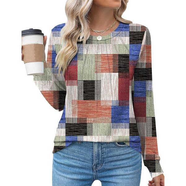 Women's 2024 Casual Crew-Neck T-Shirts (Various)