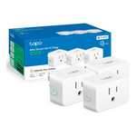 3-Pack TP-Link Tapo 15A/1800W Max Mini Smart Wi-Fi Plug