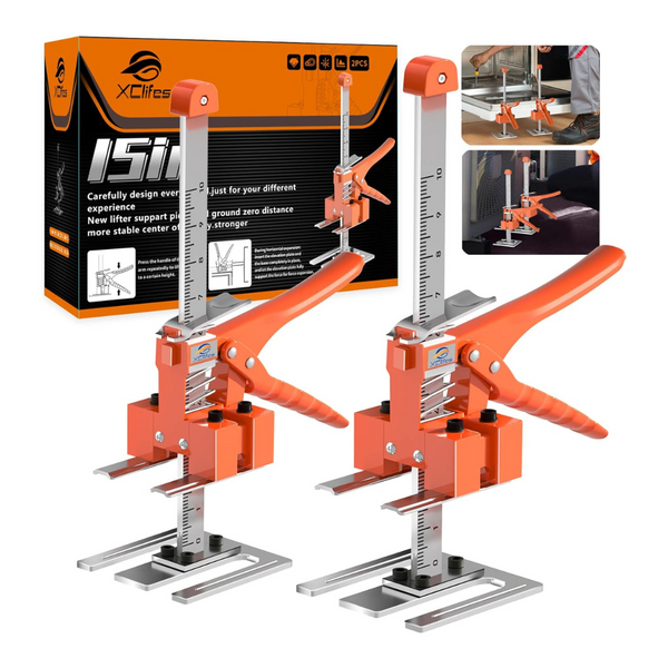 2-Pack XClifes Multi-Function Height Adjustment 15" Construction Jack