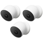 3-Pack Google Nest Nest Cam 2 Megapixel Outdoor Full HD Network Security Camera