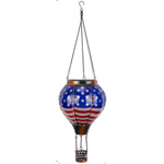 Waterproof Solar Lantern Hot Air Balloon With Flickering Flame