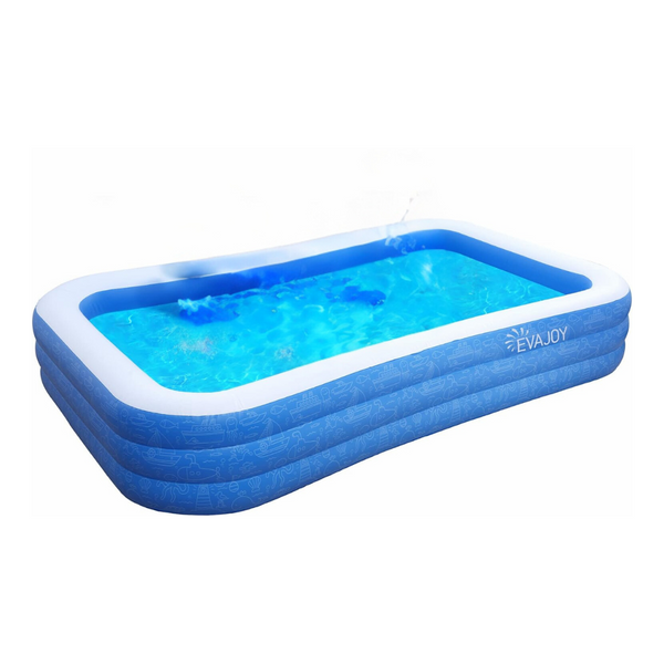 EVAJOY 118'' x 72'' x 20'' Above Ground Inflatable Pool