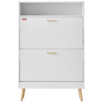 VEVOR Shoe Storage Cabinet With 2 Flip Drawers