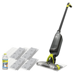 Shark VACMOP Pro Cordless Hard Floor Vacuum Mop With On-Demand Spray And Headlights, Includes 4 Disposable VACMOP Pads And a 12Oz VACMOP Solution