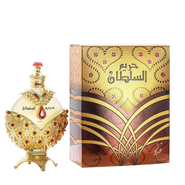 Khadlaj Perfumes Hareem Al Sultan Gold Concentrated Perfume Oil, 1.18 Oz