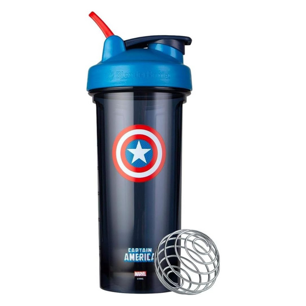 28-Oz BlenderBottle Marvel Shaker Bottle Pro Series (Captain America Shield)