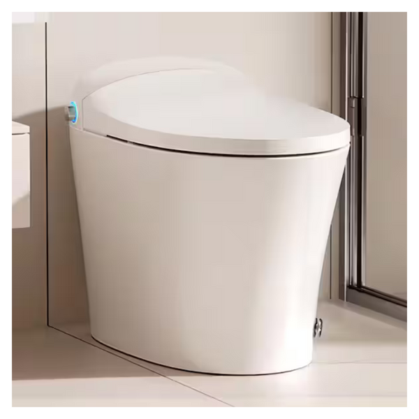 1-Piece 1/1.27 GPF High Efficiency Dual Flush Elongated Toilet