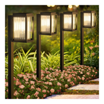 6-Pack Waterproof 24" Large Solar Pathway Lights