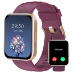 Ruimen 1.85" Fitness Tracker Heart Rate Monitor Smartwatch (Various)