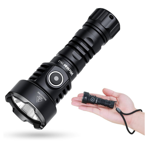Wurkkos TS12 Rechargeable 1050 High Lumens LED Mini Flashlight