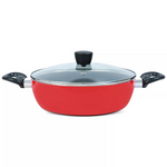 Tools Of The Trade 3-Qt Nonstick Everyday Pan & Lid (Red)