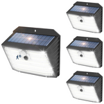 4-Pack EIUIO Motion Sensor Outdoor Solar Lights