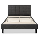 Zinus Lottie 43" Upholstered Platform Bed Frame (Queen)