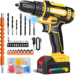 Cordless 12.8V Lithium Lon Power Drill Set With Battery and Charger