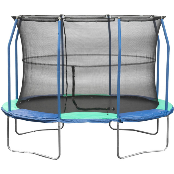 JumpKing Oval 8′ x 11.5′ Trampoline, With Enclosure
