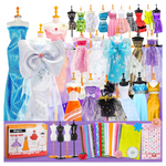 Anpro 700+ Pcs Fashion Designer Kit With 4 Mannequins