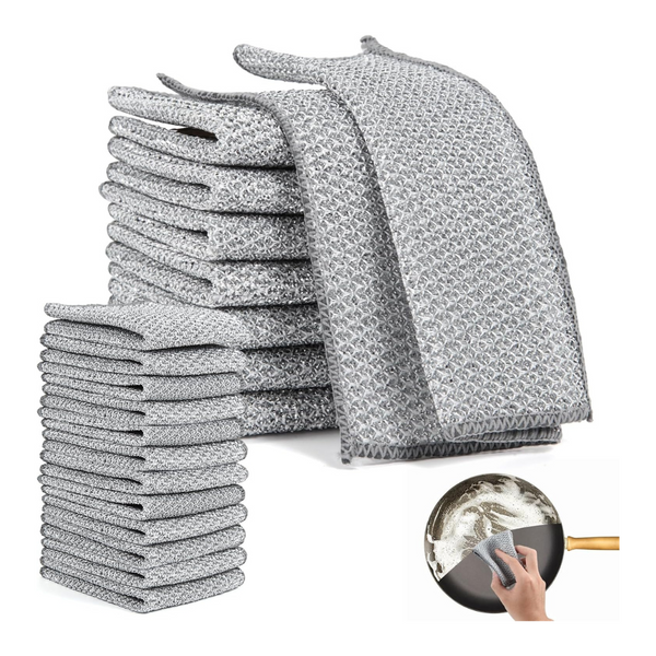 20-Piece Vtmcui Wire Dishcloth For Wet And Dry