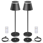 2-Pack Yupola 5000mAh Rechargeable Cordless Table Desk Lamp