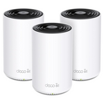 TP-Link Deco AXE5400 Tri-Band WiFi 6E Mesh System – Wi-Fi Up To 7200 Sq.Ft, AI-Driven Mesh New 6GHz Band (3-Pack)