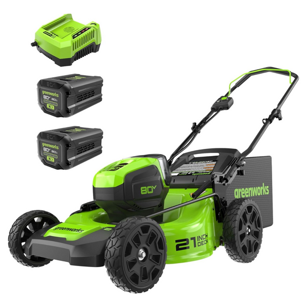 Greenworks PRO 80V 21 Inch Cordless Push Lawn Mower