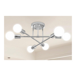 Dellemade Modern Sputnik 6-Light Ceiling Light Chandelier
