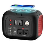 Portable 300W 228Wh Solar Generator With LED Light