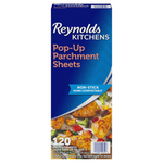 Reynolds Kitchens Pop-Up Parchment Paper Sheets (120 Sheets)
