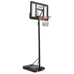 ZELUS 4.4 to 10ft Height Adjustable Portable Outdoor Basketball Hoop