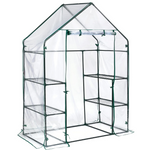 Miracle-Gro 4'8" x 29" x 6'5" All-Season Mini Walk-in Greenhouse