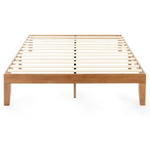 Mellow 12" Queen Size Classic Solid Wood Platform Bed Frame