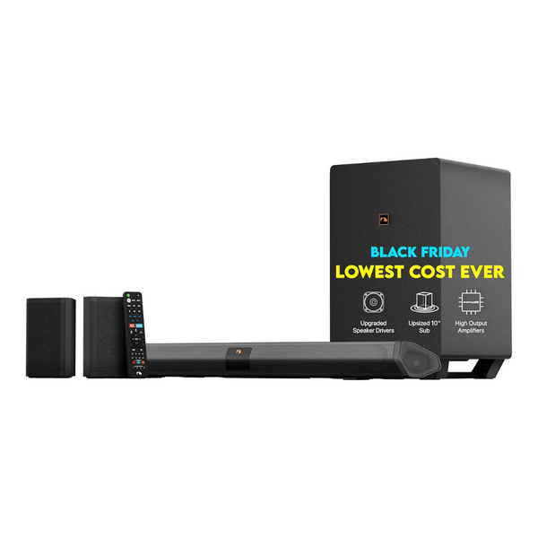 Nakamichi Shockwafe Elite 7.2.4 Ch Atmos/DTS:X Dolby Soundbar