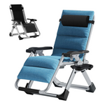 Aboron Premium Folding Lounge Zero Gravity Chair With Removable Cushion