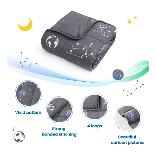 Topcee Kids 36" x 48" 5lbs Weighted Cooling Blanket