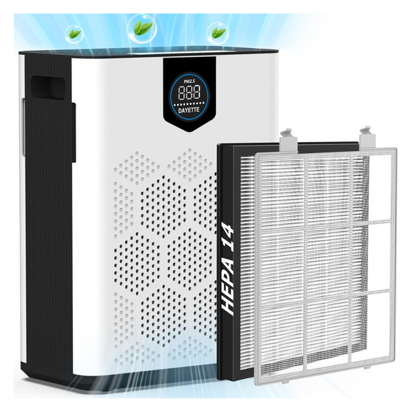 H14 Hepa Air Purifiers With Washable PreFilters