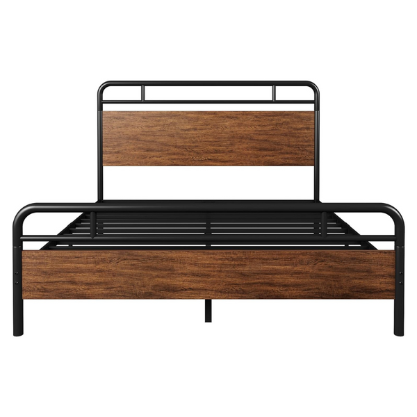 Allewie Queen Size Platform Bed Frame