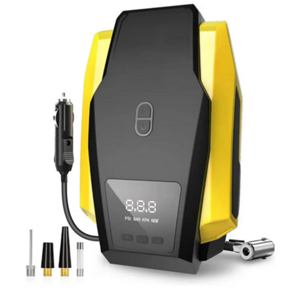 12V Tire Inflator Portable 11.9ft Corded Air Compressor